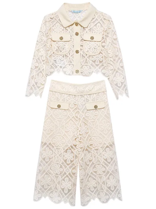 Abel & Lula Garnitur 5288 Beżowy Regular Fit