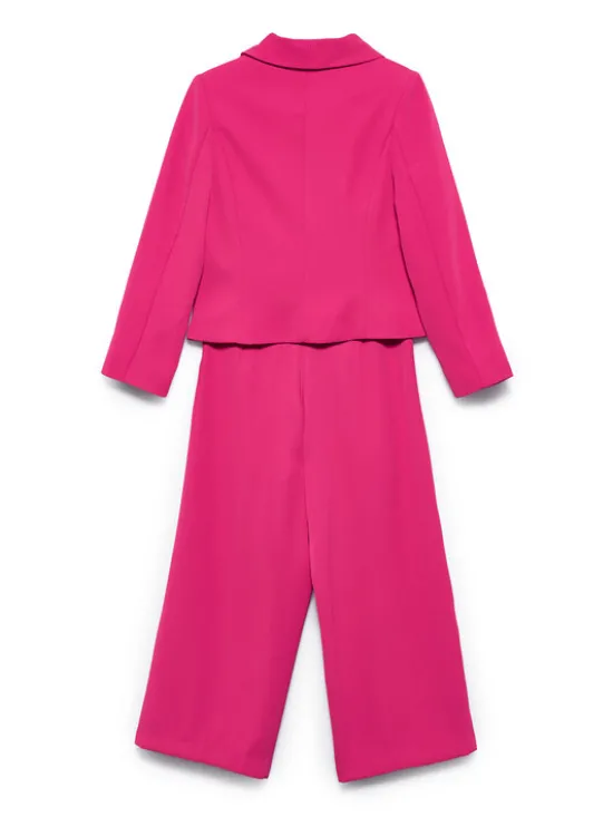 Abel & Lula Garnitur 5220 Różowy Regular Fit