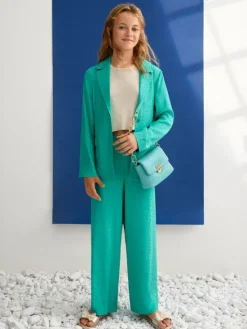 Abel & Lula Garnitur 5219 Zielony Regular Fit