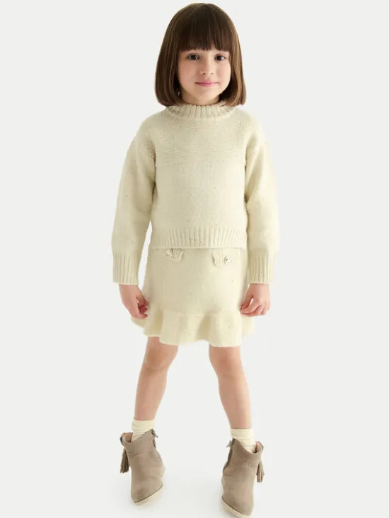 Abel & Lula Komplet dziecięcy 5543 Beżowy Regular Fit