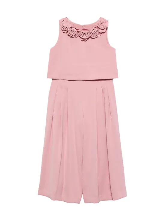 Abel & Lula Komplet top i spodnie 5233 Różowy Regular Fit