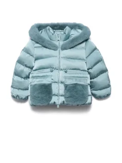 Abel & Lula Kurtka zimowa 5849 Zielony Regular Fit