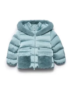 Abel & Lula Kurtka zimowa 5849 Zielony Regular Fit