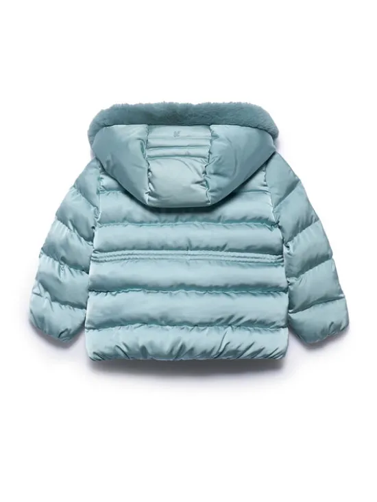 Abel & Lula Kurtka zimowa 5849 Zielony Regular Fit