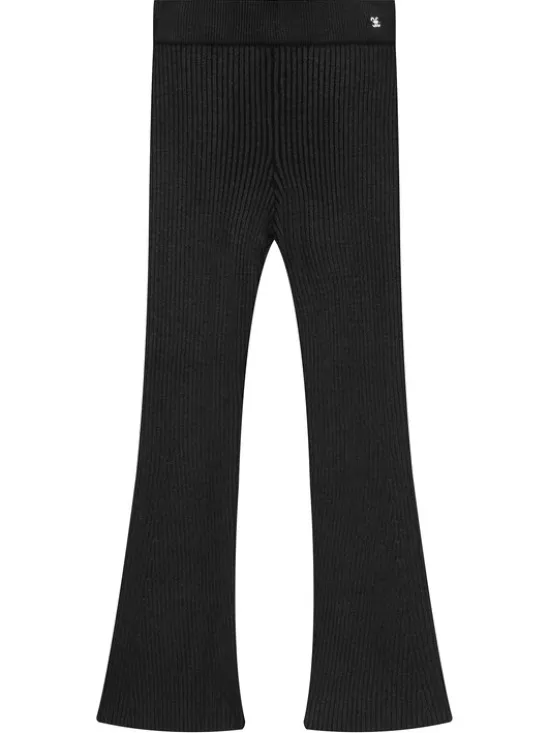 Abel & Lula Legginsy 5956 Czarny Slim Fit