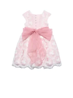 Abel & Lula Sukienka elegancka 5032 Różowy Regular Fit