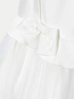 Abel & Lula Sukienka elegancka 5034 Biały Regular Fit