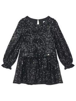 Abel & Lula Sukienka elegancka 5531 Czarny Regular Fit