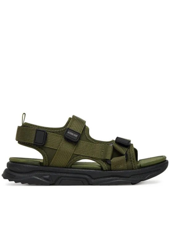 Action Boy Sandały 24KC1001 Khaki