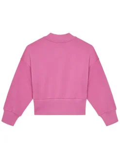 Balmain Bluza BV4A90-Z0081 Różowy Regular Fit