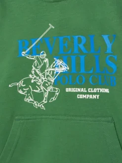 Beverly Hills Polo Club Bluza 76B5F0024 Zielony Regular Fit