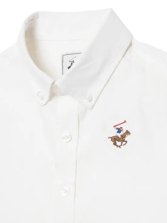 Beverly Hills Polo Club Koszula P-SS26B-SH0152 Biały Regular Fit