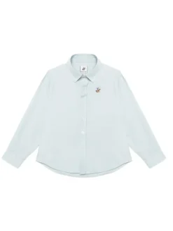 Beverly Hills Polo Club Koszula P-SS26B-SH0151 Niebieski jasny Regular Fit