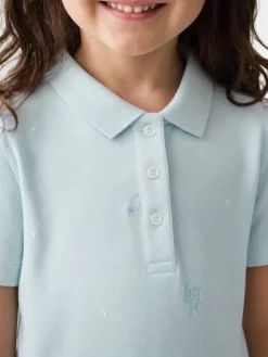 Beverly Hills Polo Club Polo G2555 Niebieski Regular Fit