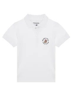 Beverly Hills Polo Club Polo P-SS26B-P42560 Biały Regular Fit