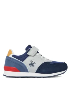 Beverly Hills Polo Club Sneakersy EO-CP23-6386 Granatowy