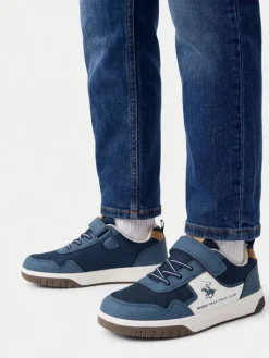 Beverly Hills Polo Club Sneakersy EO-AVO-333-127 Niebieski