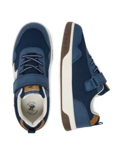 Beverly Hills Polo Club Sneakersy EO-AVO-333-127 Niebieski