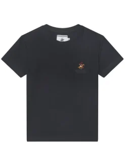 Beverly Hills Polo Club T-Shirt P-SS26B-TS0131 Granatowy Regular Fit