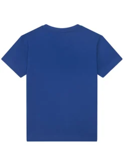 Beverly Hills Polo Club T-Shirt P-SS26B-TS0132 Niebieski Regular Fit