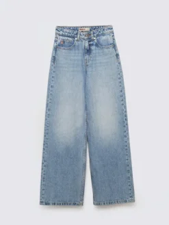 BIG STAR Jeansy NATALIE Niebieski Wide Fit