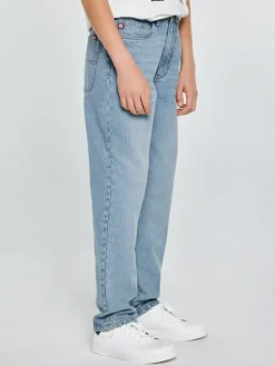 BIG STAR Jeansy ZACKY Niebieski Loose Fit