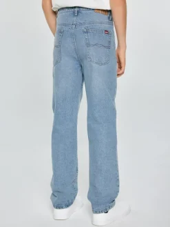 BIG STAR Jeansy ZACKY Niebieski Loose Fit