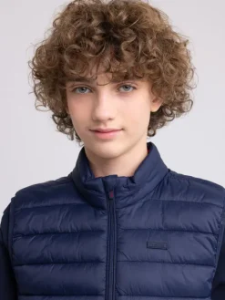 BIG STAR Kamizelka GRIMBO Granatowy Basic Fit
