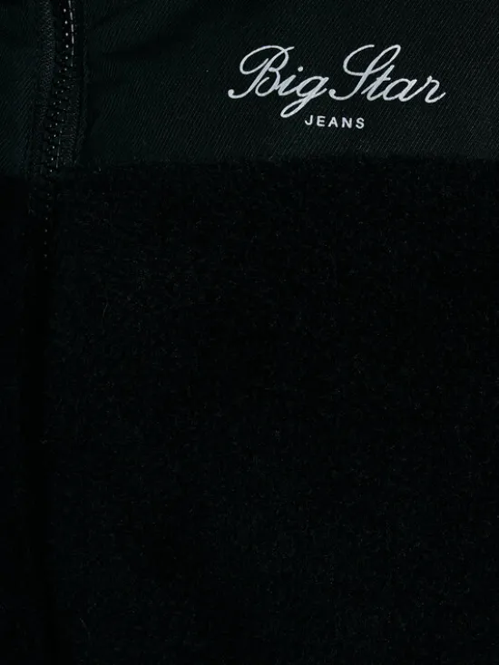 BIG STAR Kurtka zimowa KESJA Czarny Basic Fit