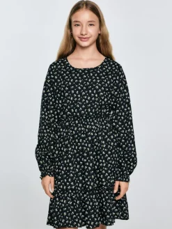 BIG STAR Sukienka codzienna NAMISA Czarny Basic Fit