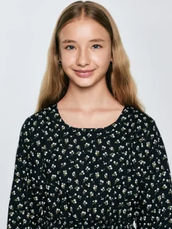 BIG STAR Sukienka codzienna NAMISA Czarny Basic Fit