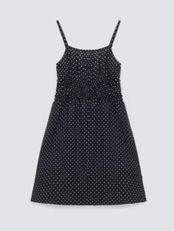 BIG STAR Sukienka letnia MIRCESI Czarny A-Line Fit