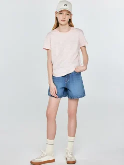 BIG STAR Szorty jeansowe RUE Granatowy Regular Fit