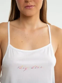 BIG STAR Tank top ROZALIA Niebieski Basic Fit