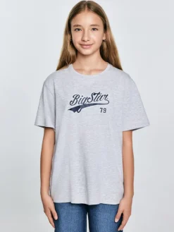 BIG STAR T-Shirt EMILLIA Szary Oversize
