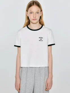 BIG STAR T-Shirt LILLIA Biały Basic Fit