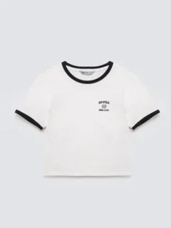 BIG STAR T-Shirt LILLIA Biały Basic Fit