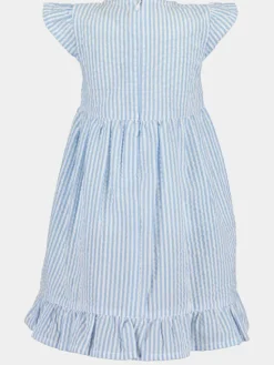 Blue Seven Sukienka letnia 919048 X Błękitny Regular Fit