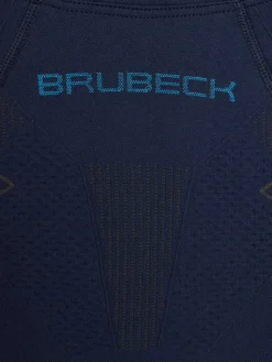 Brubeck Bielizna termoaktywna górna LS1364J Granatowy Slim Fit