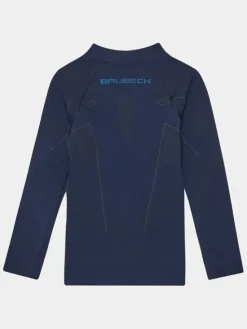 Brubeck Bielizna termoaktywna górna LS1364J Granatowy Slim Fit