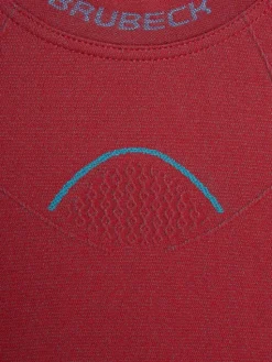 Brubeck Bielizna termoaktywna górna LS1367K Różowy Slim Fit