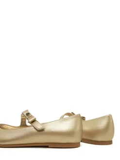 Calvin Klein Jeans Baleriny Ballerina V4A3-83042-1322 S Złoty