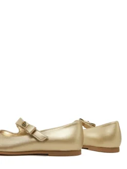 Calvin Klein Jeans Baleriny Ballerina V4A3-83042-1322 M Złoty