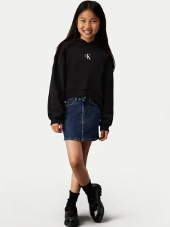 Calvin Klein Jeans Bluza IG0IG02755 D Czarny Boxy Fit