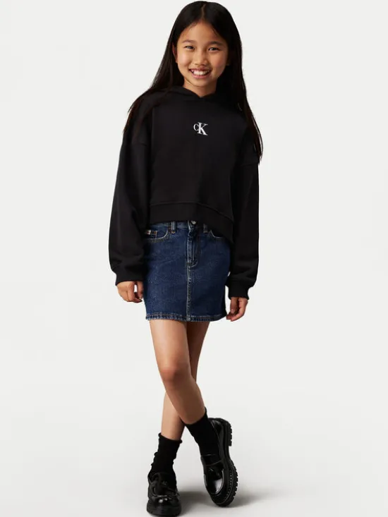 Calvin Klein Jeans Bluza IG0IG02755 M Czarny Boxy Fit