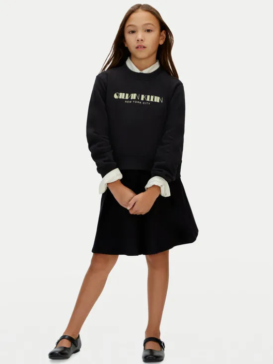 Calvin Klein Jeans Bluza IG0IG03069 Czarny Regular Fit