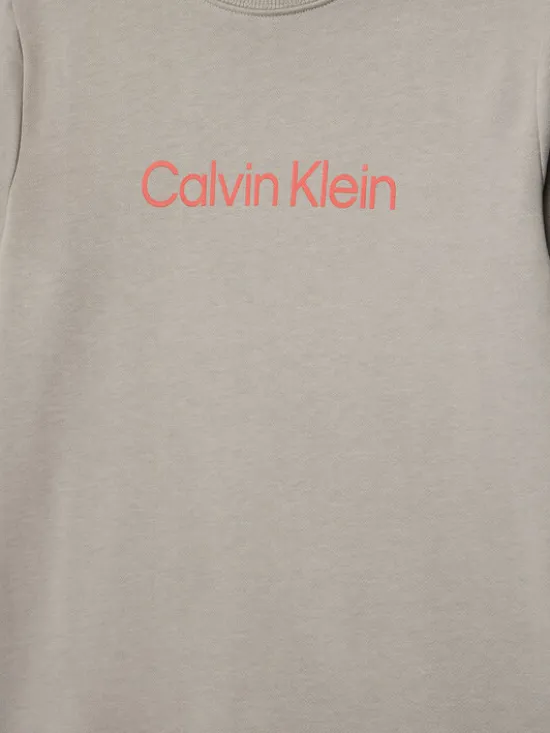 Calvin Klein Jeans Bluza Inst Logo IU0IU00680 D Szary Regular Fit