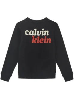 Calvin Klein Jeans Bluza LVCKTJB42B Czarny Regular Fit