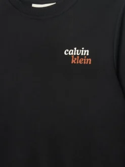 Calvin Klein Jeans Bluza LVCKTJB42B Czarny Regular Fit