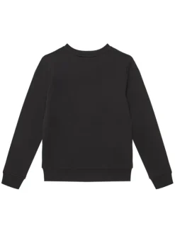 Calvin Klein Jeans Bluza Monogram IU0IU00675 D Czarny Regular Fit